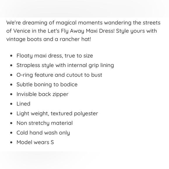 Fortunate One Let’s Fly Away Maxi Dress in Tan Medium - Picture 5 of 5